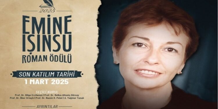 2025 Roman Ödülü Başvuruları ve Emine Işınsu’nun Edebiyat Hayatı