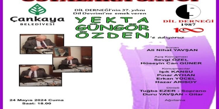 Dil Derneği Ustalara Saygı Konferansı