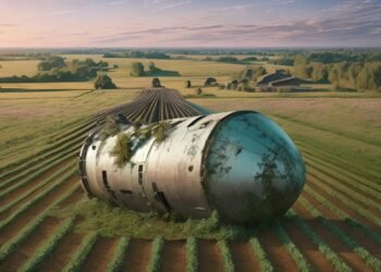 Kanadalı Çiftçi Tarlasında SpaceX Roket Parçası Keşfetti