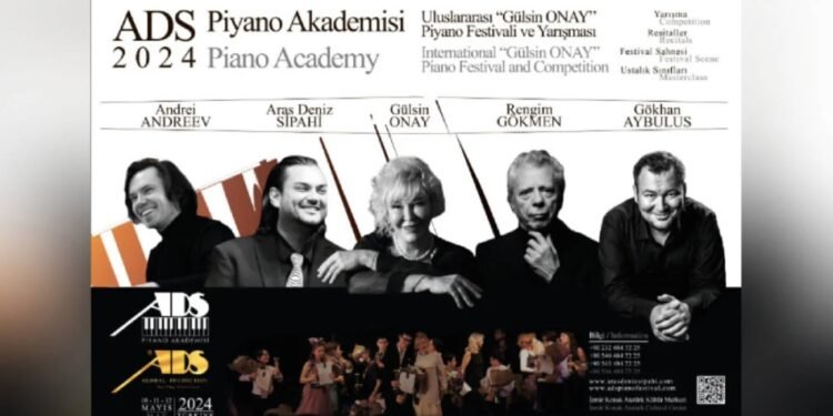 Uluslararası Gülsin Onay Piyano Festivali İzmir’de Gerçekleşecek