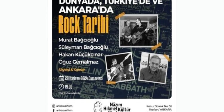 Ankara’da Rock Müziğin Öncüleri Konseri