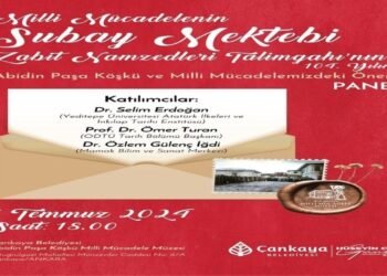 Çankaya Belediyesi Paneli: Milli Mücadele ve Abidin Paşa Köşkü
