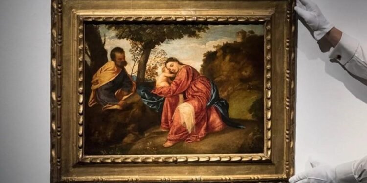 Christie’s Müzayede Evi’nden Titian Tablosu Açık Artırmada!