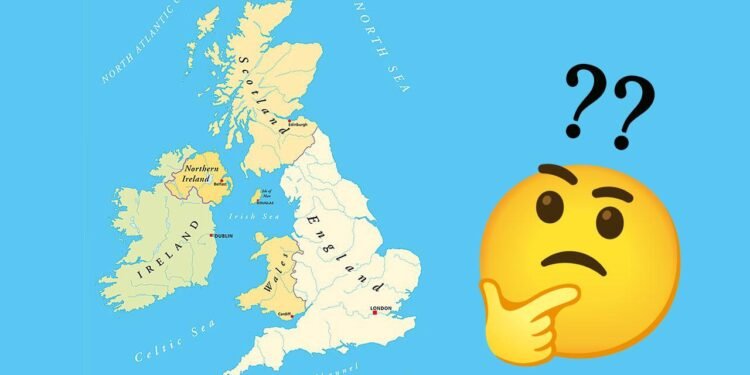 İngiltere, Büyük Britanya ve Birleşik Krallık Arasındaki Farklar