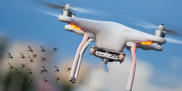 Sivrisinek İlaçlamada Dron Kullanımı