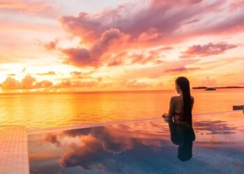 Güneş Batışının Uzaydan Görüntüsü