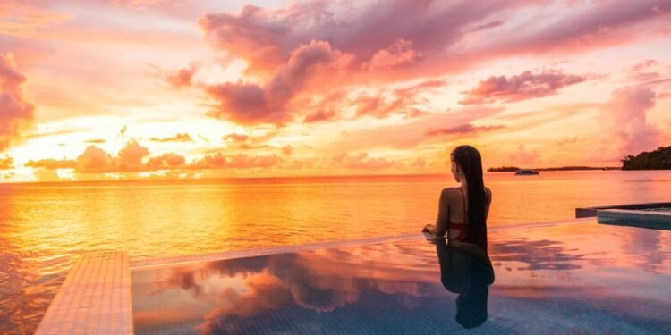 Güneş Batışının Uzaydan Görüntüsü