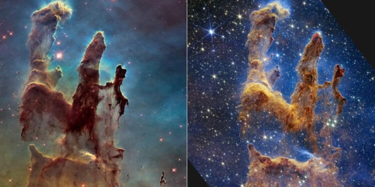 NASA’nın Keşfettiği Yaratılış Sütunları Nebulası