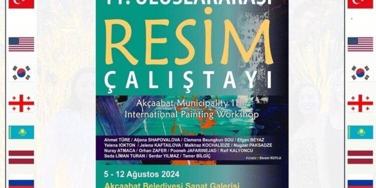 11. Uluslararası Resim Çalıştayı Akçaabat’ta Başlıyor