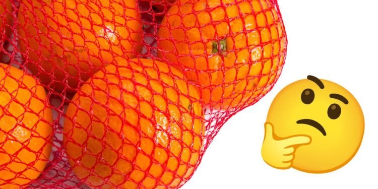 Portakalların Kırmızı Filelerinde Renk İllüzyonu