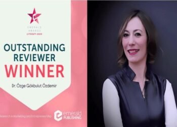 Doç. Dr. Özge Gökbulut Özdemir’in Emerald Literati Ödülleri Başarısı