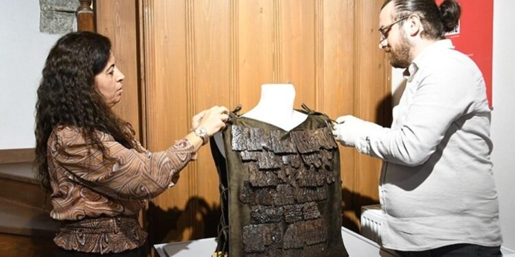 Erzurum’da Tarihi Zırhın Restorasyonu ve Gümüşhane Kent Müzesi’nde Sergilenmesi
