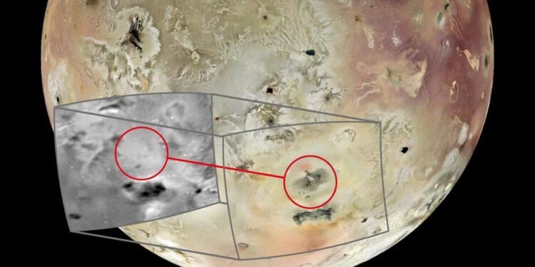 Jüpiter’in Volkanik Uydusu Io’da Yeni Bir Volkan Keşfi