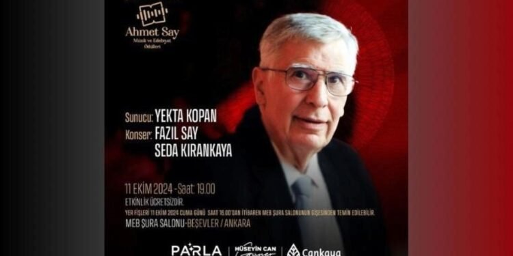 I. Ahmet Say Müzik ve Edebiyat Ödülleri Töreni