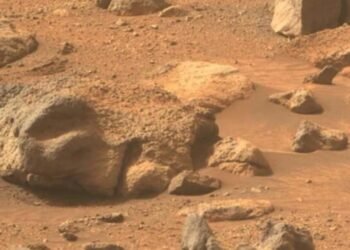 Mars’ta İlginç Yüz Şeklindeki Kaya Keşfi