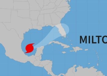 Milton Kasırgası’nın Uzaydan Çarpıcı Görüntüleri