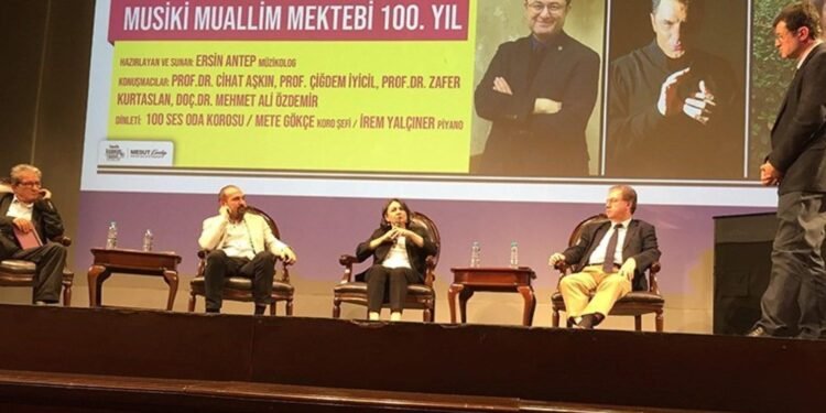 Musiki Muallim Mektebi’nin 100. Yıldönümü Paneli ve Dinletisi