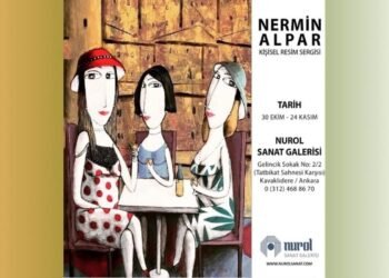 Nermin Alpar’ın Kişisel Resim Sergisi: Derin Kadın Figürleri ve Soyut Peyzajlar