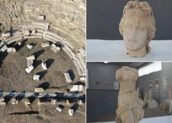 Pompeiopolis Antik Kenti’nde Afrodit Heykellerinin Keşfi