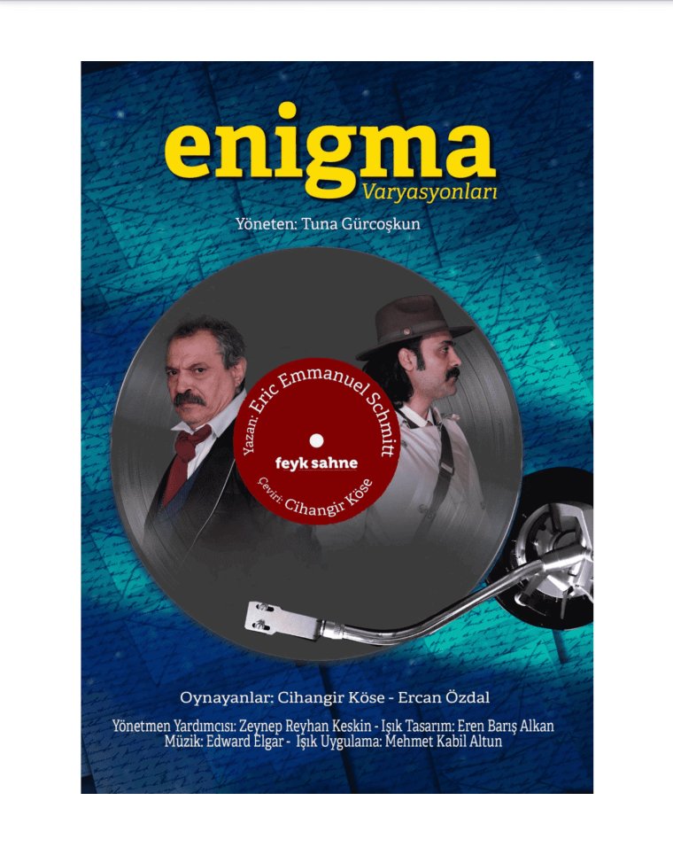 Enigma Varyasyonları: Tiyatroda Derin Bir Yolculuk