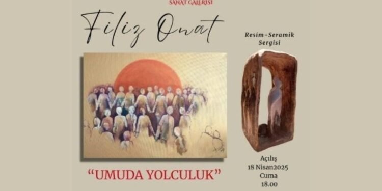 Cumhuriyet Sanat Galerisi’nde Umuda Yolculuk Sergisi ile Sanatseverlerle Buluşuyoruz
