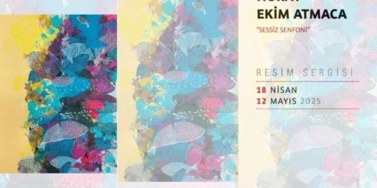 Nuray Ekim Atmaca’nın “Sessiz Senfoni” Sergisi Fırça Sanat Galerisi’nde