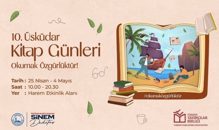 Üsküdar Belediyesi’nin Geleneksel Kitap Günleri Başlıyor