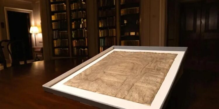 Harvard Hukuk Fakültesi Kütüphanesinde Keşfedilen Magna Carta’nın Gizemi