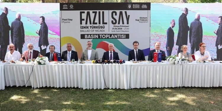 İznik için özel eser: Fazıl Say’dan ‘İznik Türküsü’ prömiyeri