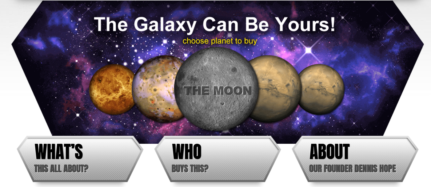 Ay'da ve gezegenlerde arsa satan adam: Dennis Hope'un şaşırtıcı hikayesi