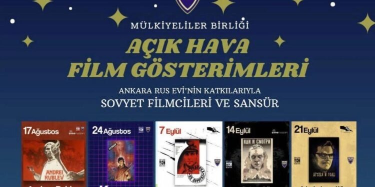 Ankara’da Sovyet Sineması rüzgarı