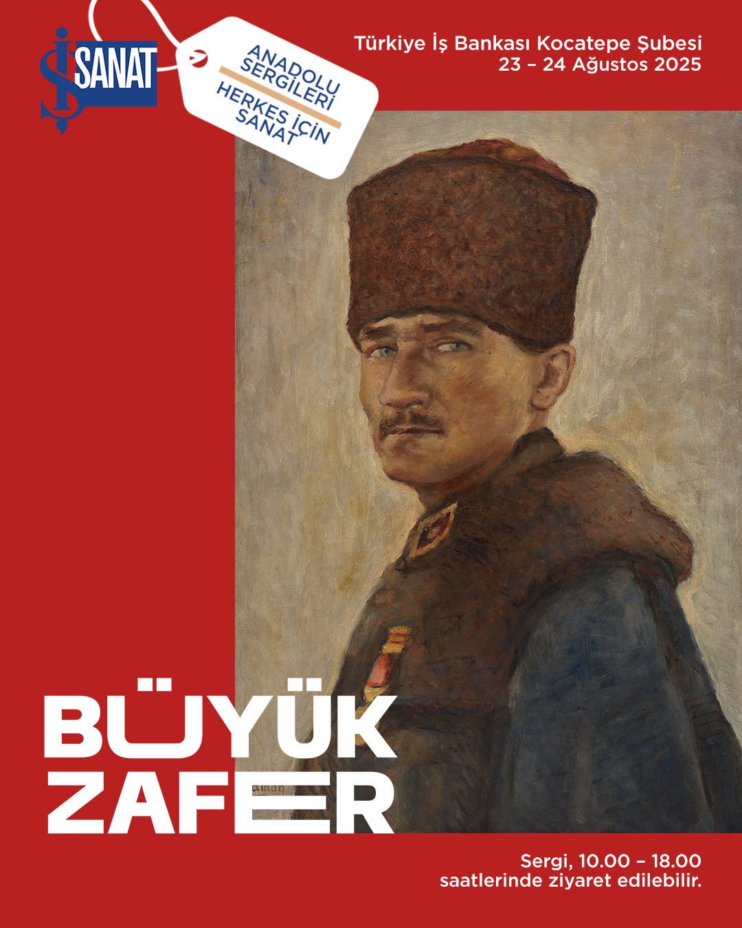 Büyük Taarruz’un 103. yıldönümünde 'Anadolu Sergileri' Kocatepe’de!