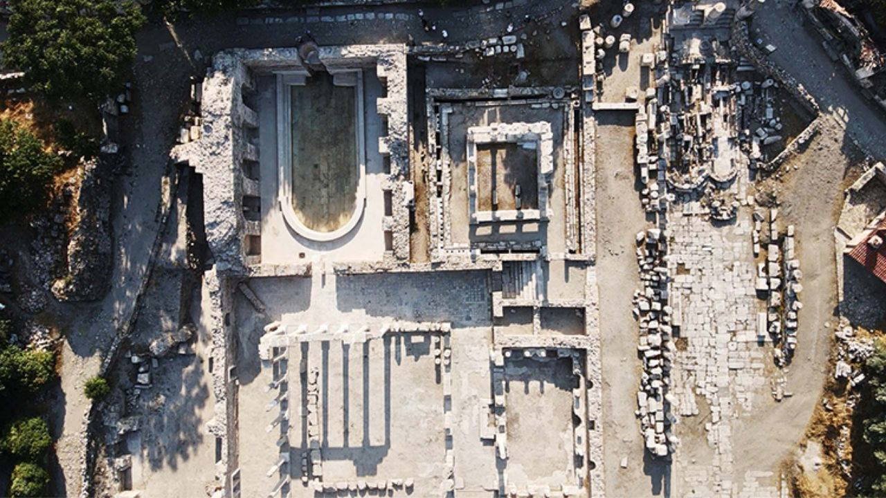 'Gladyatörler Kenti'nin Roma hamamında 1900 yıl sonra sular aktı