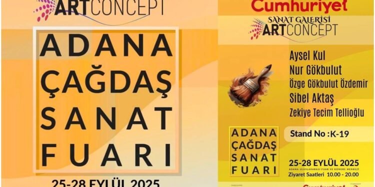 Adana Çağdaş Sanat Fuarı 2025: Geniş Katılımla Çağdaş Sanatın Buluşma Noktası