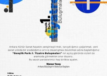 Gençlik Parkı’nda 1. Tiyatro Buluşmaları Başlıyor: Açılış Prömiyeri ve İlk Akış
