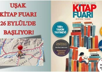Uşak’ta Kitap Fuarı Başlıyor: Edebiyatla Dolu 10 Gün