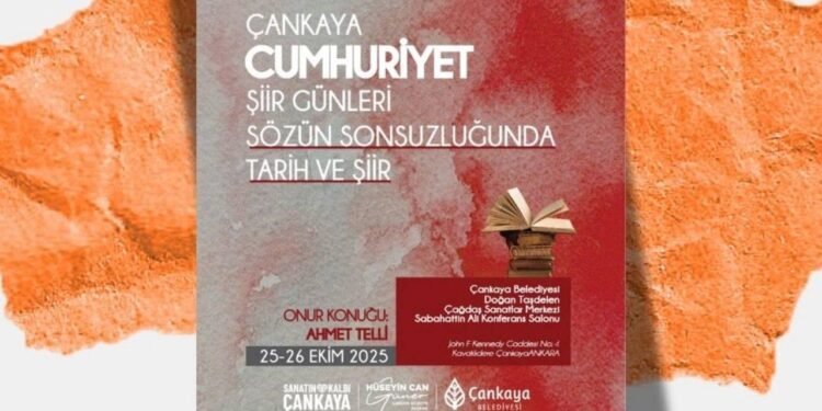 Çankaya Cumhuriyet Şiir Günleri: Şiir, Tarih ve İmza İçin Özel Buluşma