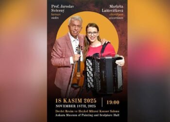 Çekya ve Türkiye Arasında Keman ve Akordeonun Latin Ritmiyle Buluştuğu Özel Akşam