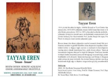 İnsan-İnsan: Tayyar Eren’in Ödüllü Sergisi Turgut Velidedeoğlu Galerisi’nde