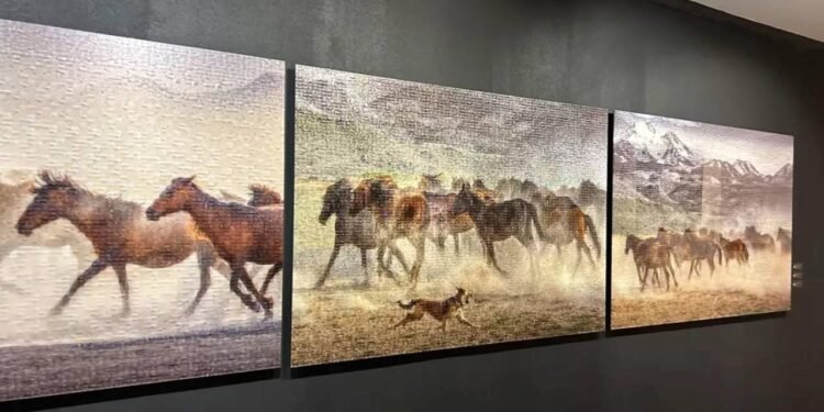 Vahşi ve Özgür: At Fotoğrafında Mozaist Tekniğin Zaman ve Hareketle Dansı