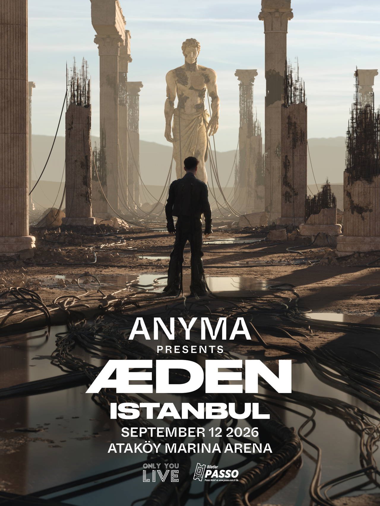 Anyma ÆDEN Global Tour Türkiye Konseri: Ataköy Marina Arena'da Görsel ve İşitsel Bir Deney