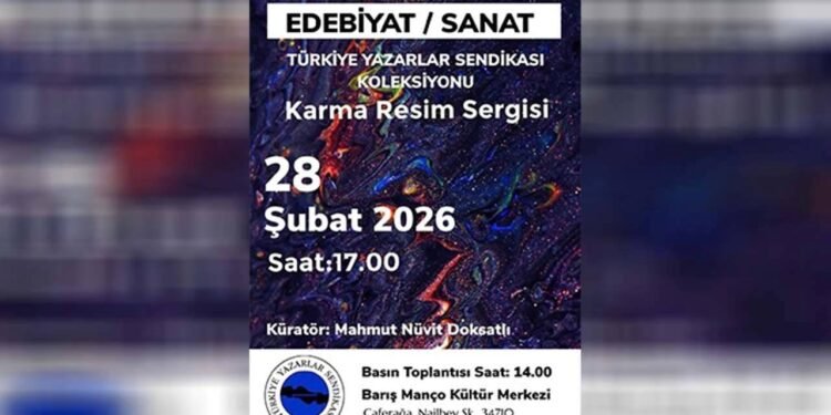 EDEBİYAT ve SANATın İç İçe Geçtiği Karma Resim Sergisi Başlıyor