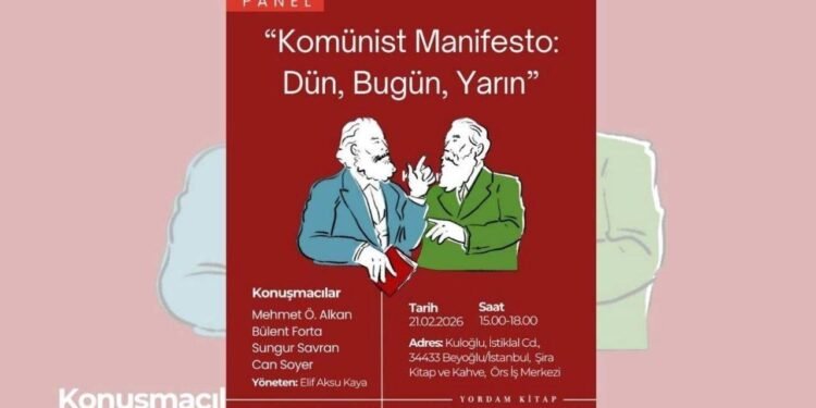 Komünist Manifesto Üzerine Panel: Dört Önemli İsim, Tek Bir Masada