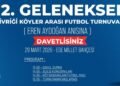 Divriği Köyleri Arası Futbol Turnuvası: Anma ve Dostluk İçin Yeniden Yola Çıkıyor