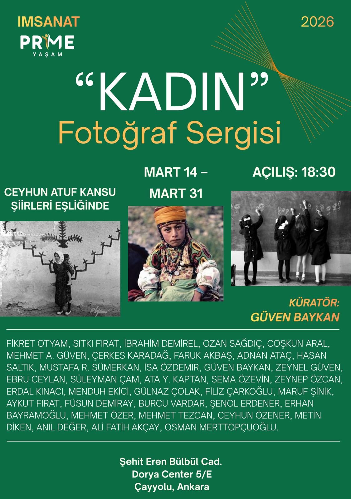 Kadın Temalı Fotoğraf Sergisi: Usta İsimlerin Biri Bütünleştiği Anlar