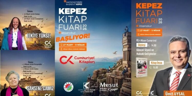 Kepez Kitap Fuarı: İnsan Okur Vurgusuyla Edebiyatın Kalbi Antalya’da Atıyor