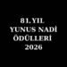 Yunus Nadi Ödülleri 2026: Edebiyat, Görsel Sanatlar ve Bilimsel Araştırmalar için Çağrı ve Şartlar