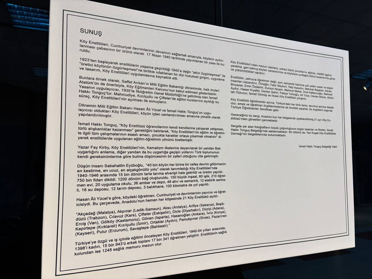 Alaz’ın Fotoğraflarıyla Köy Enstitüleri: Aydınlık Bir Yolculuk Ankara’da