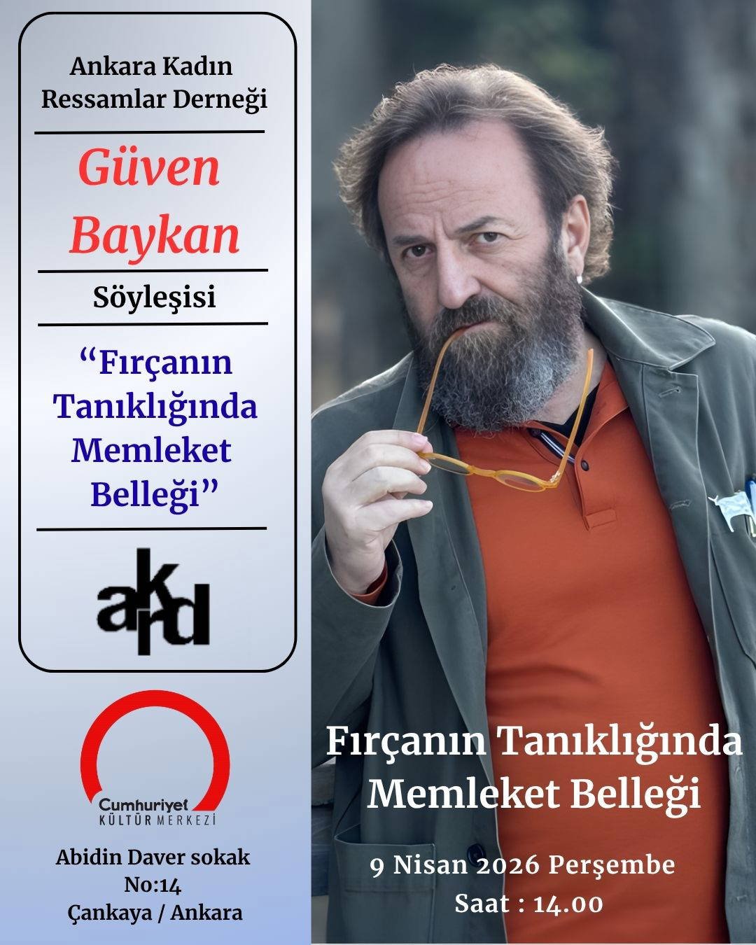 Fırçanın Tanıklığında Memleket Belleği: Güven Baykan’la Sanat ve Hafıza Söyleşisi