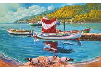 İzler: Ressam Önder Aydın’ın Anadolu’nun İzleri Tuvalde